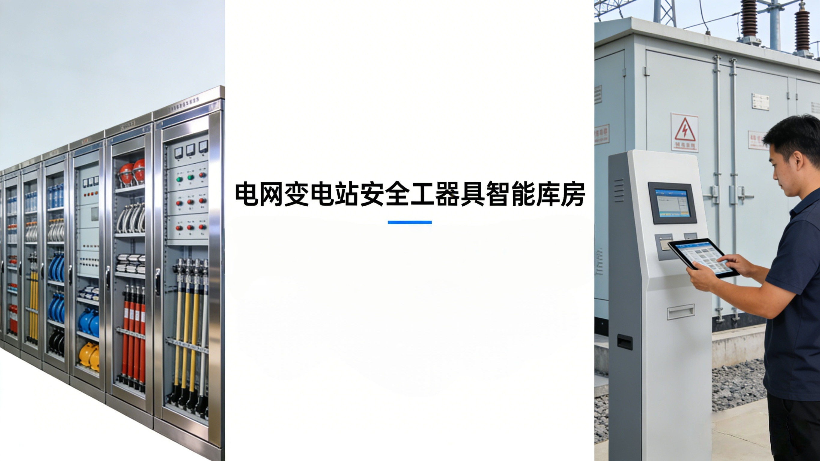 电网变电站安全工器具智能库房案例封面图